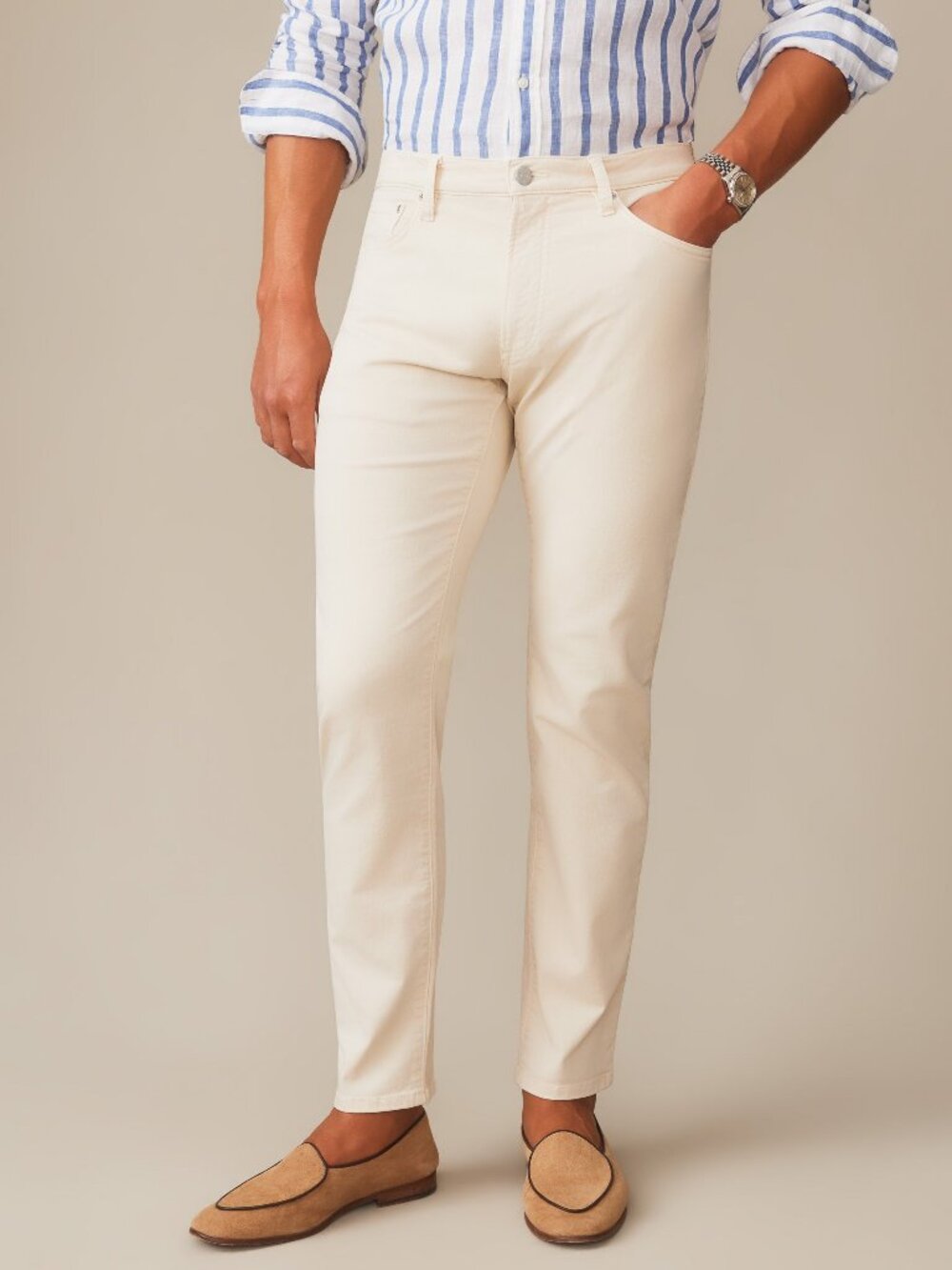 J McLaughlin Mercer Pants - Chalk NEW